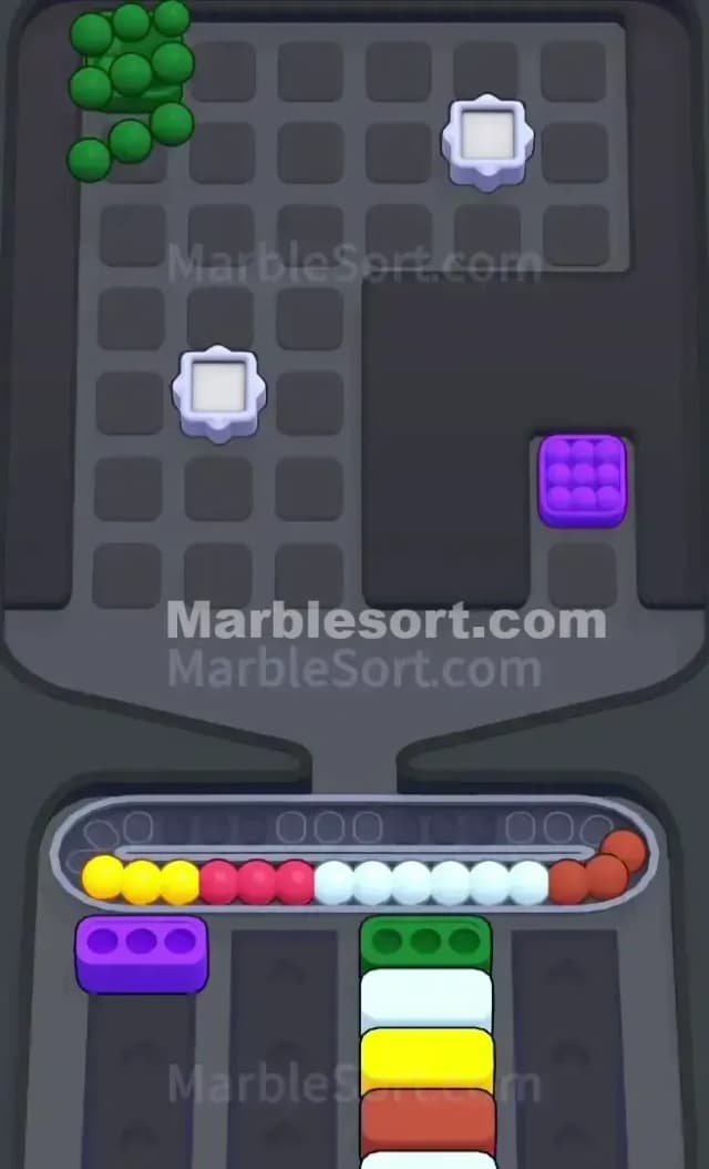 Marble Sort Level 607 Solution 3