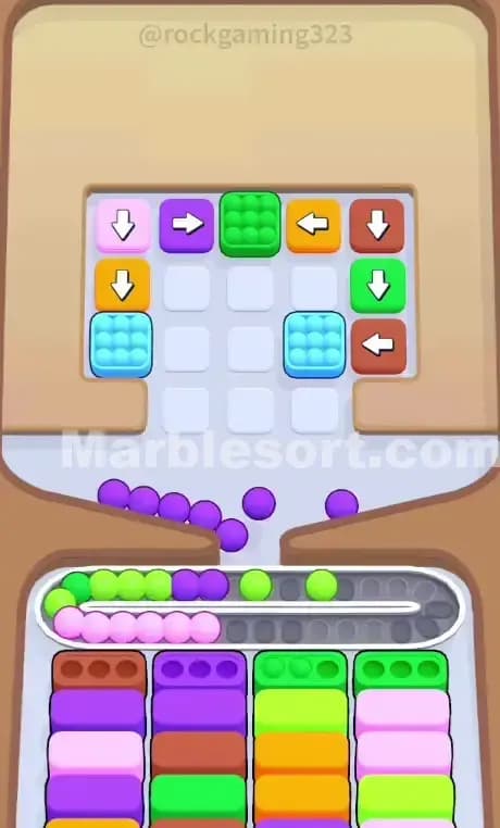 Marble Sort Level 52 Solution 1