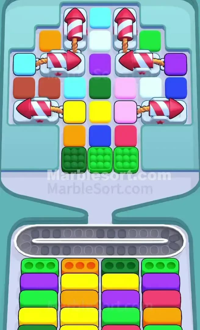 Marble Sort Level 583 Screenshot
