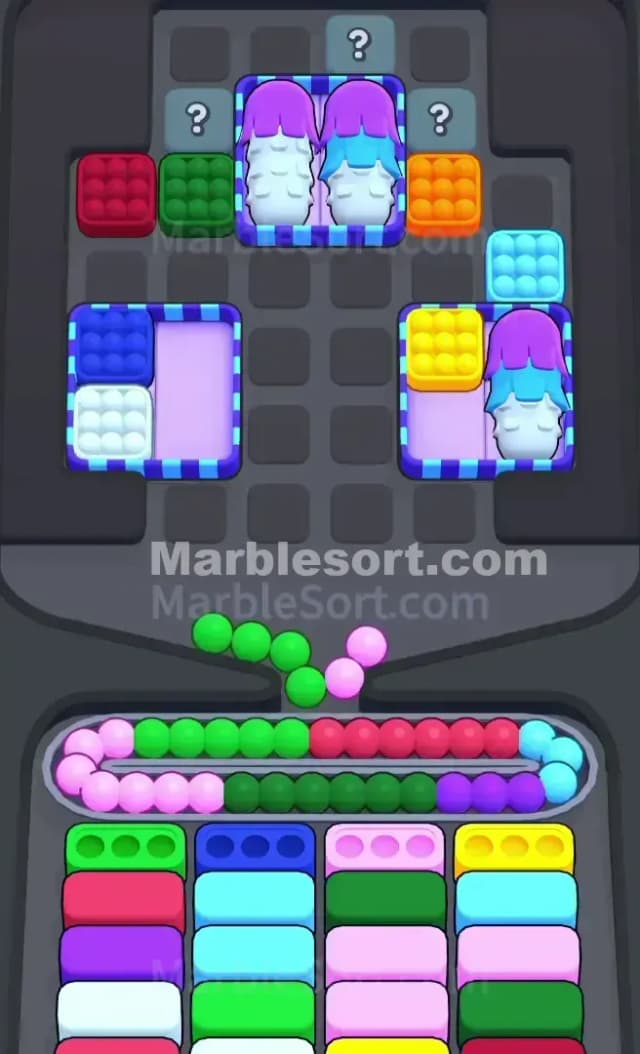 Marble Sort Level 584 Solution 1