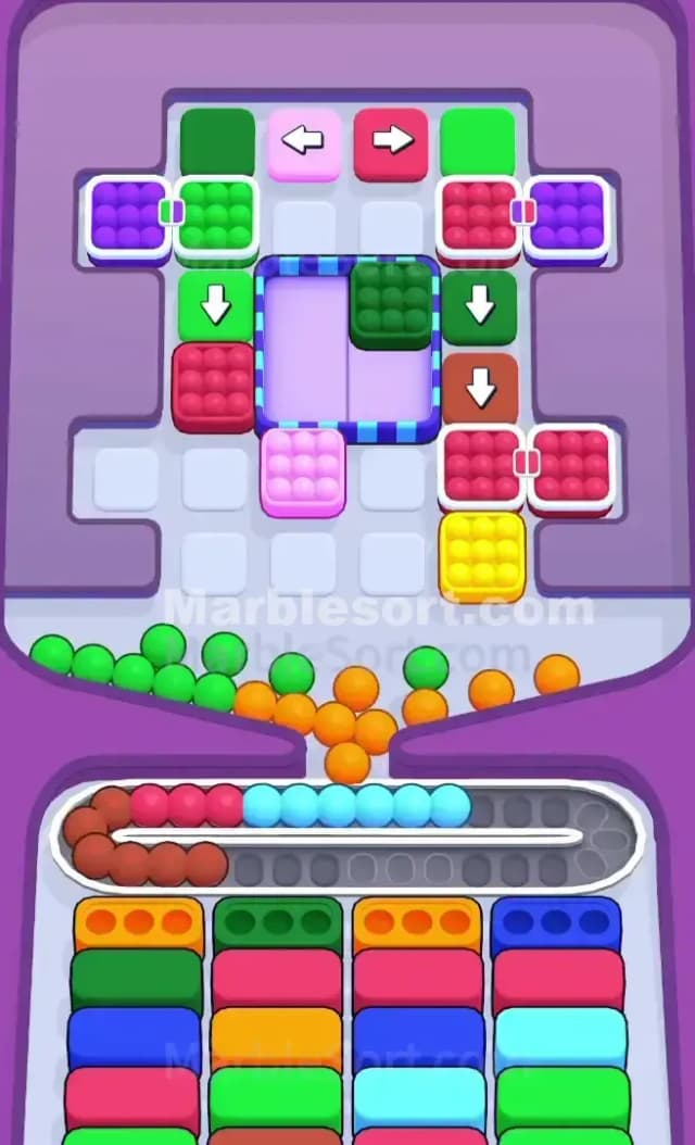 Marble Sort Level 323 Solution 1