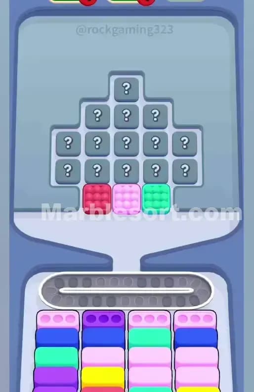 Marble Sort Level 9 Gameplay