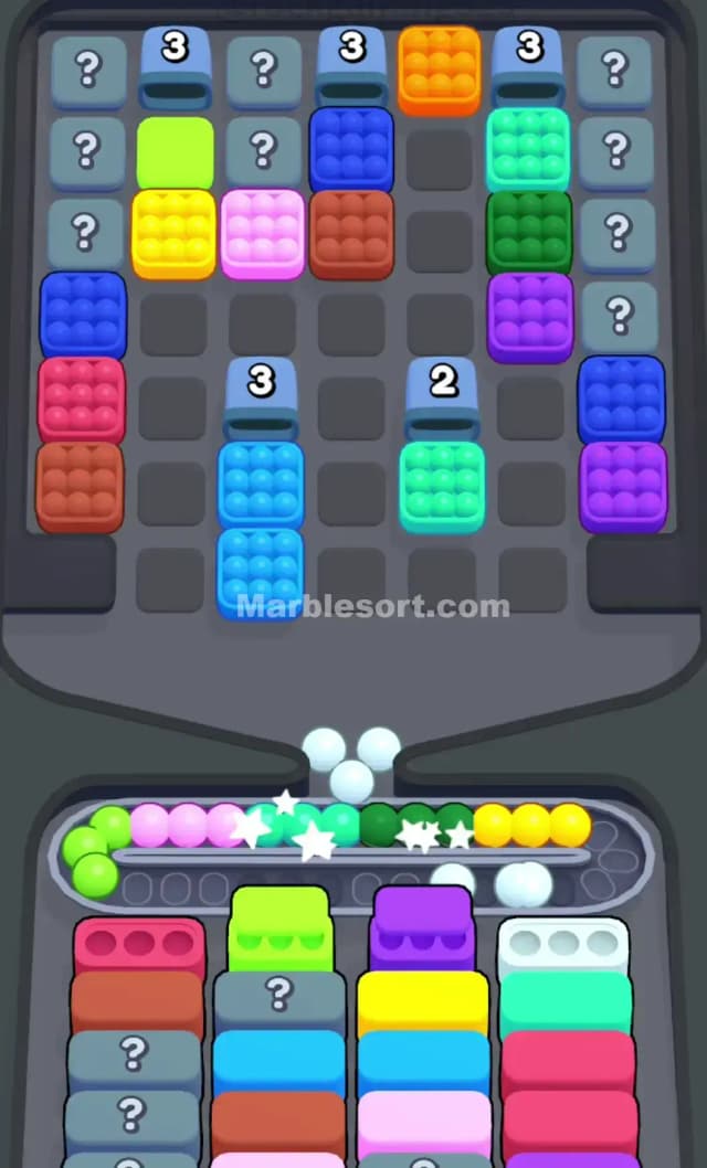 Marble Sort Level 90 Solution 1