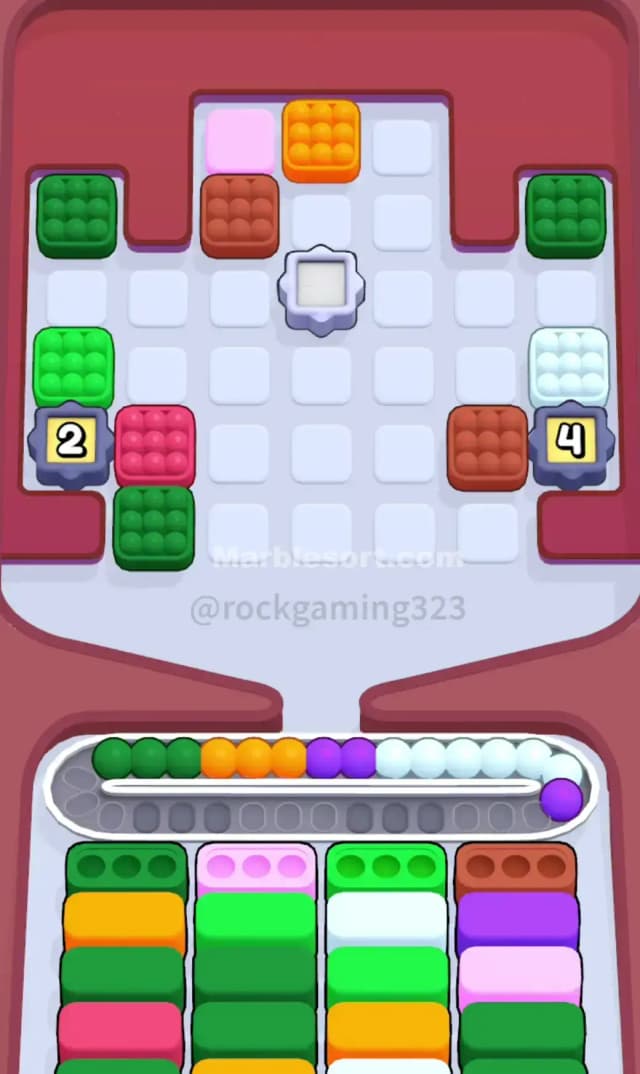 Marble Sort Level 379 Solution 2