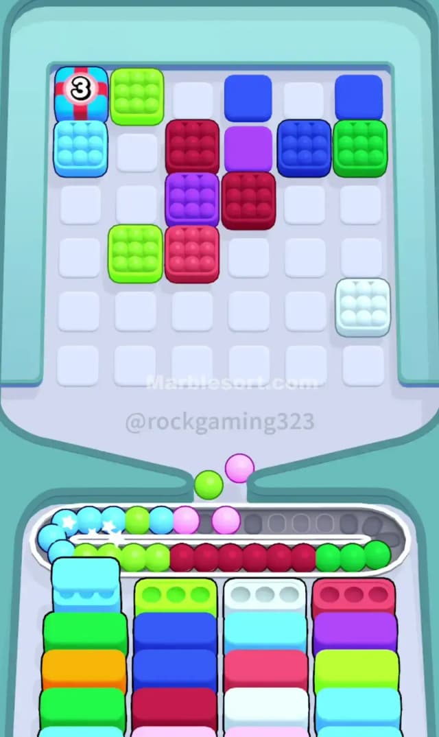 Marble Sort Level 275 Solution 2