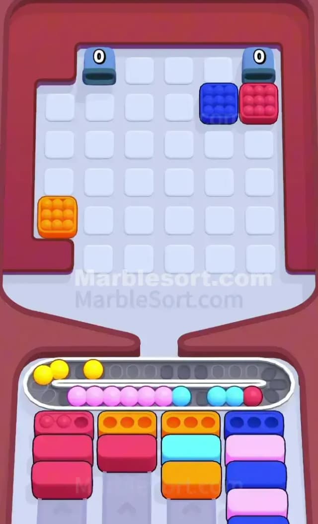Marble Sort Level 455 Solution 3