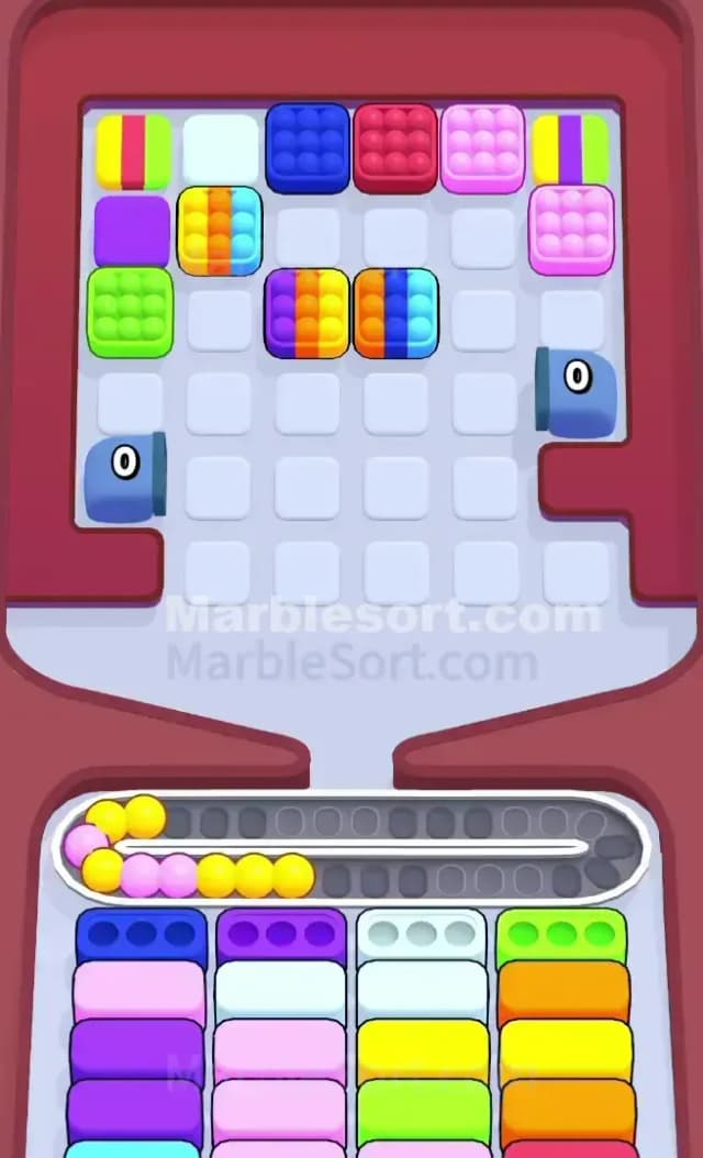 Marble Sort Level 453 Solution 2