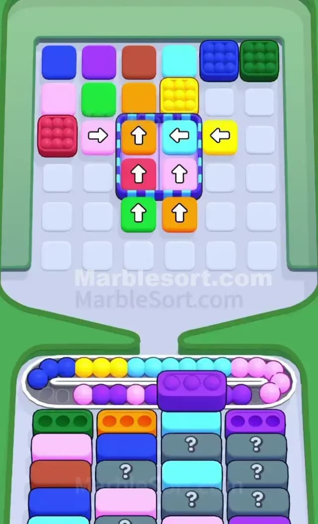 Marble Sort Level 566 Solution 1