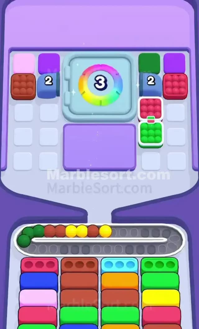 Marble Sort Level 288 Solution 1