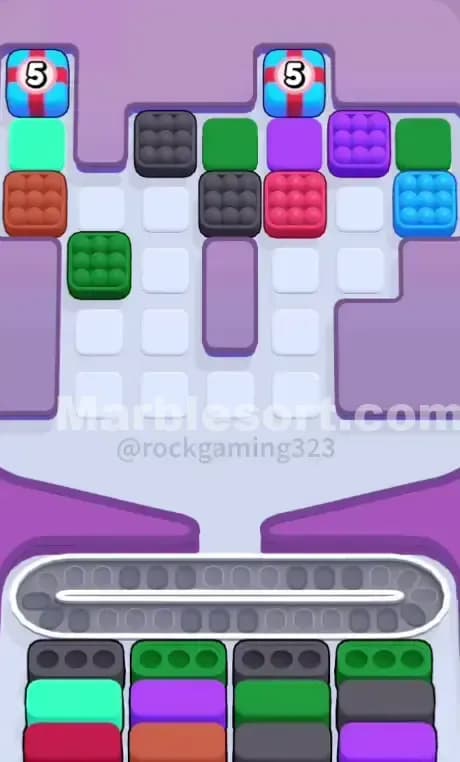 Marble Sort Level 175 Solution 1