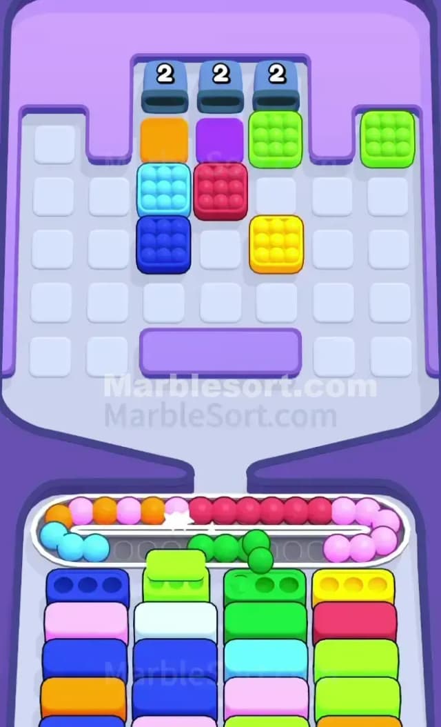 Marble Sort Level 289 Solution 2