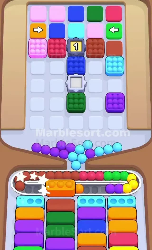 Marble Sort Level 362 Solution 1