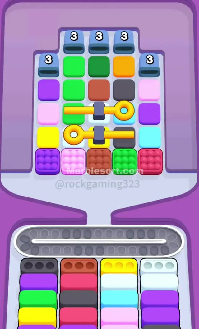 Marble Sort Level 173 Gameplay