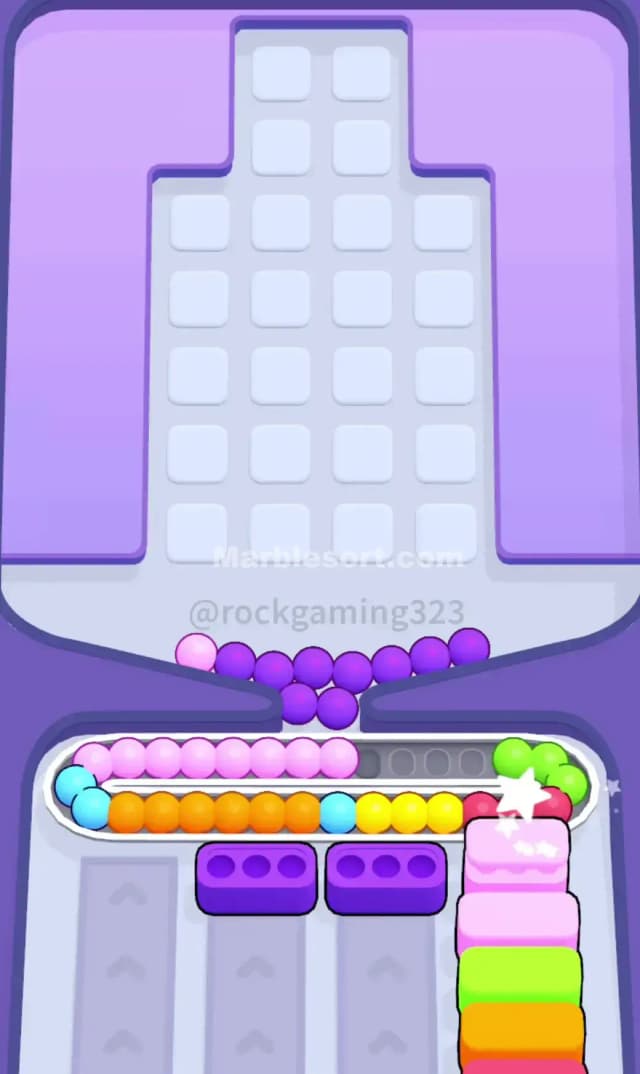 Marble Sort Level 212 Solution 3