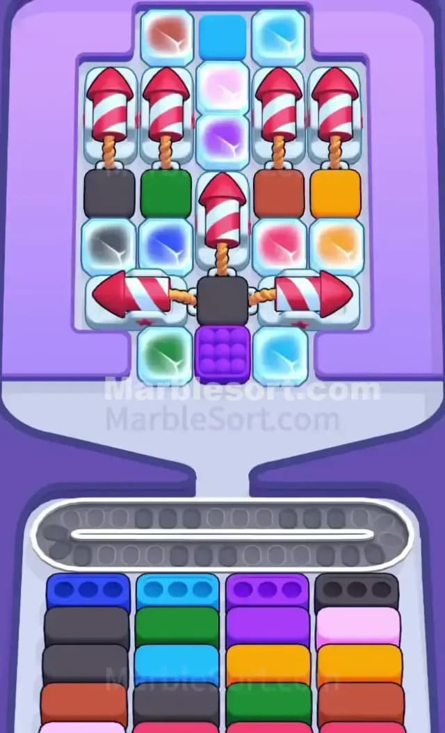 Marble Sort Level 595 Gameplay