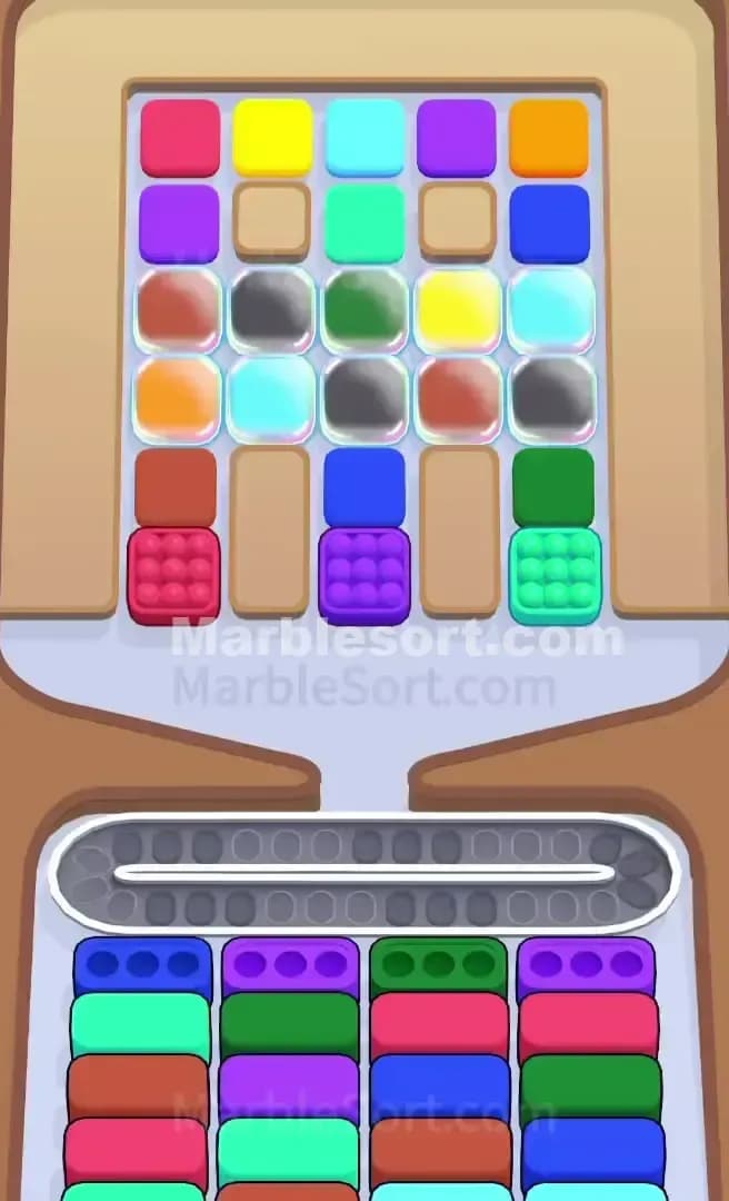 Marble Sort Level 663 Screenshot