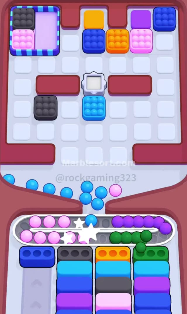 Marble Sort Level 375 Solution 2