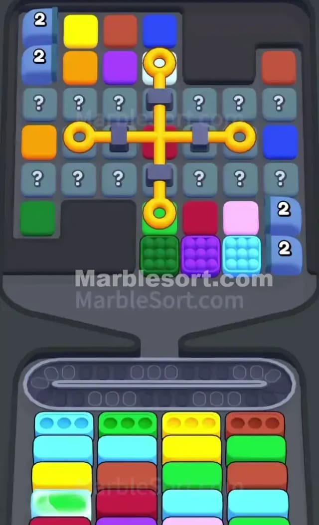 Marble Sort Level 287 Gameplay