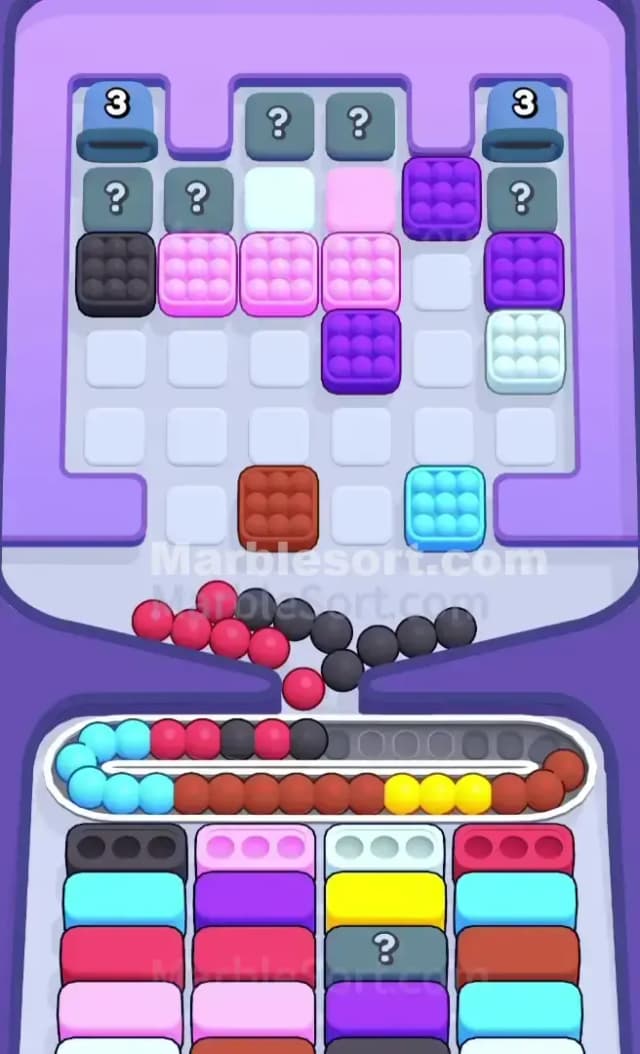 Marble Sort Level 602 Solution 1