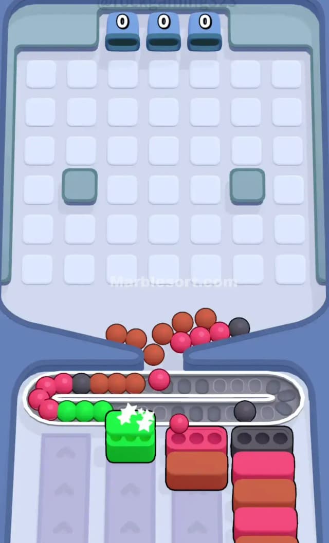 Marble Sort Level 86 Solution 3
