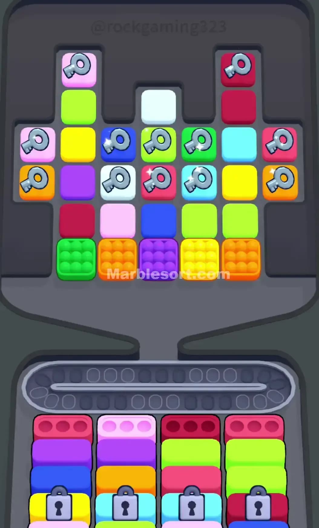 Marble Sort Level 144 Screenshot