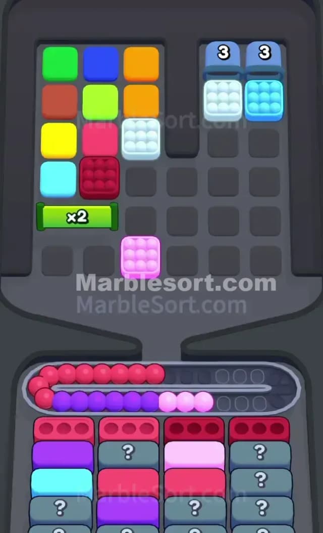 Marble Sort Level 694 Solution 1