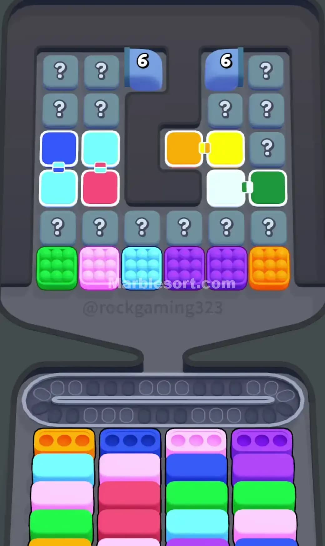 Marble Sort Level 370 Screenshot