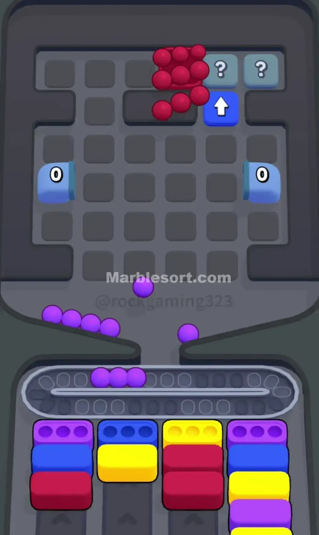 Marble Sort Level 240 Solution 3