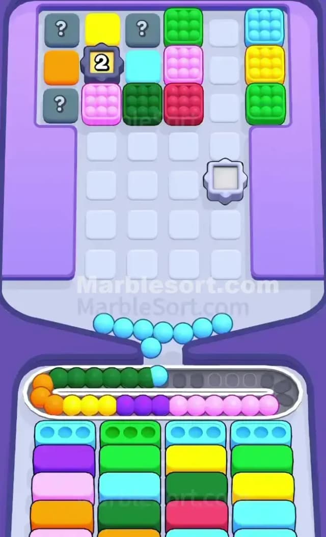 Marble Sort Level 448 Solution 2