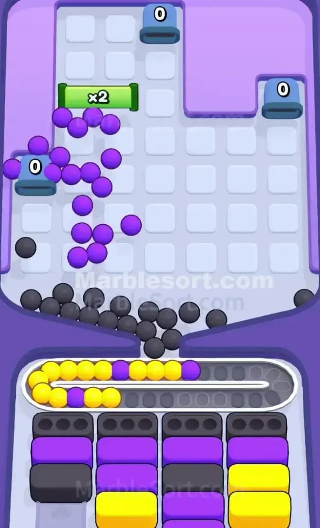 Marble Sort Level 519 Solution 3