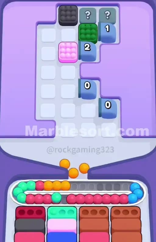 Marble Sort Level 293 Solution 2