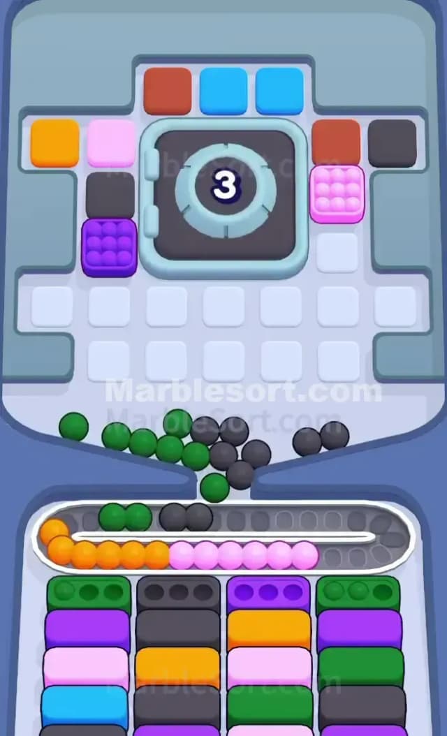 Marble Sort Level 771 Solution 1