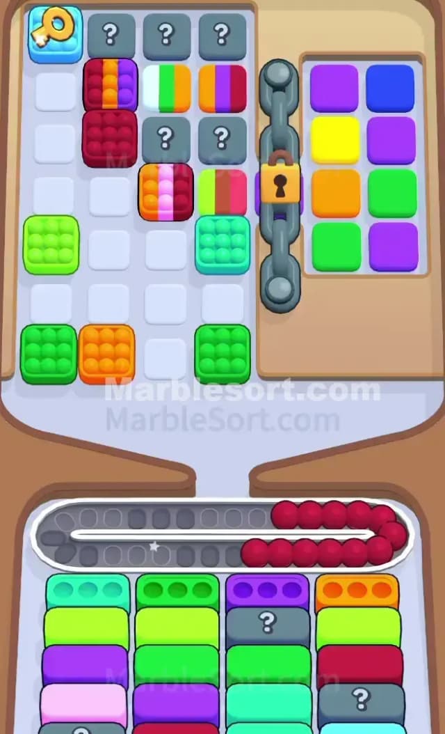 Marble Sort Level 279 Solution 1
