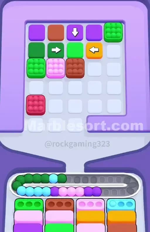 Marble Sort Level 291 Solution 2