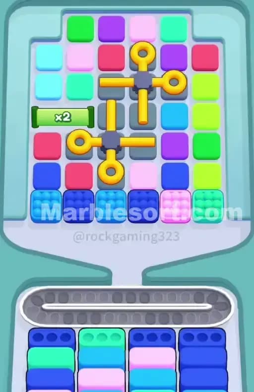 Marble Sort Level 196 Screenshot