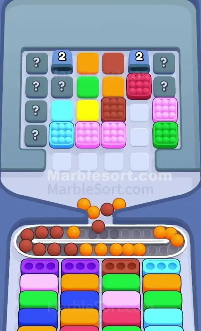 Marble Sort Level 312 Solution 1