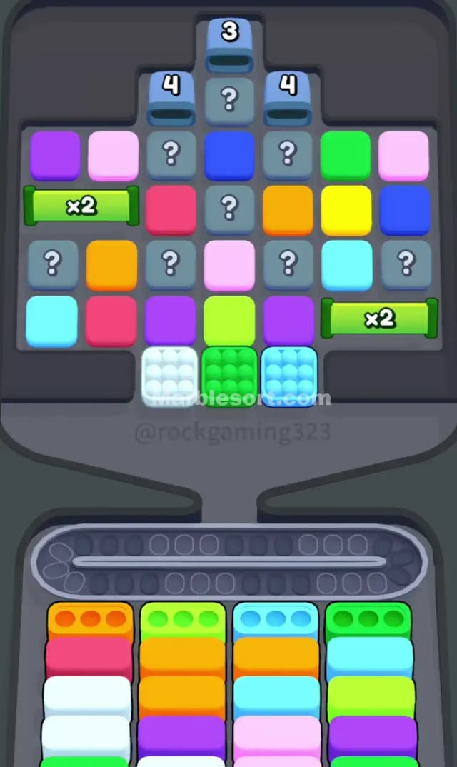 Marble Sort Level 297 Gameplay
