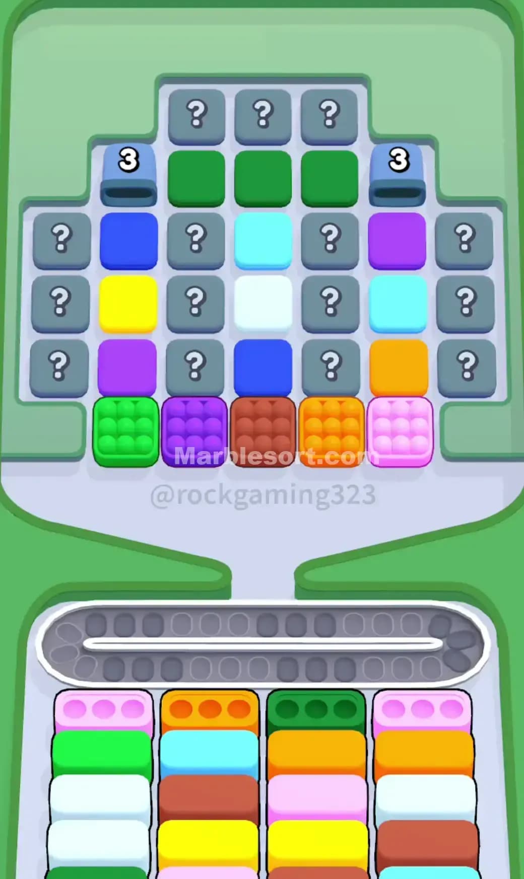 Marble Sort Level 263 Screenshot
