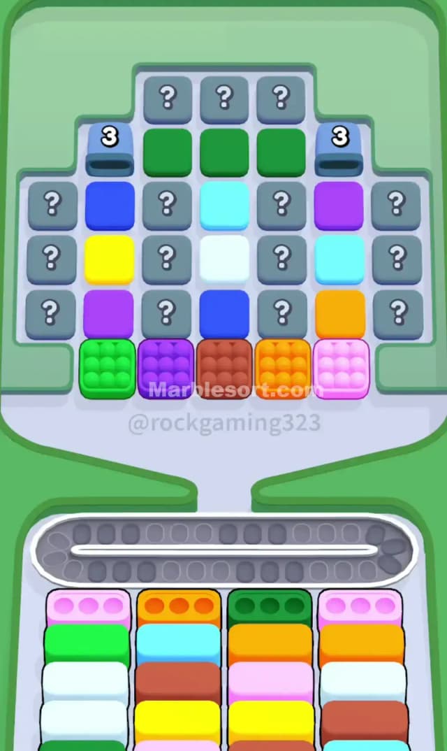 Marble Sort Level 263 Gameplay