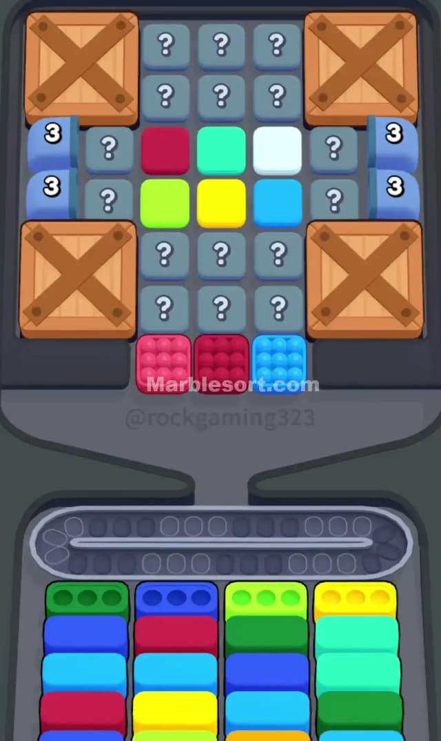 Marble Sort Level 200 Gameplay