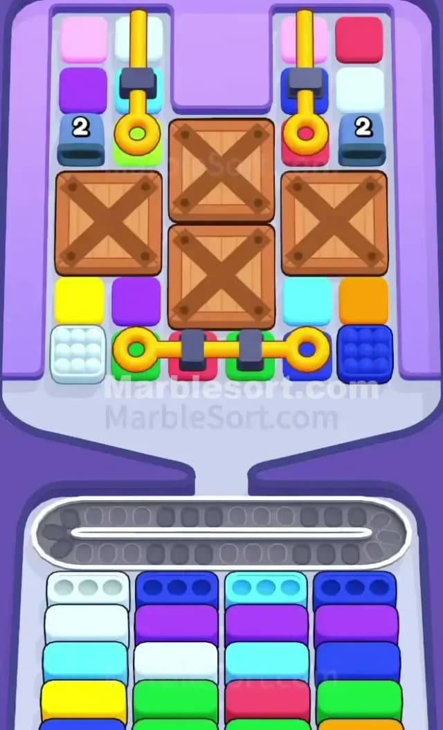 Marble Sort Level 373 Gameplay