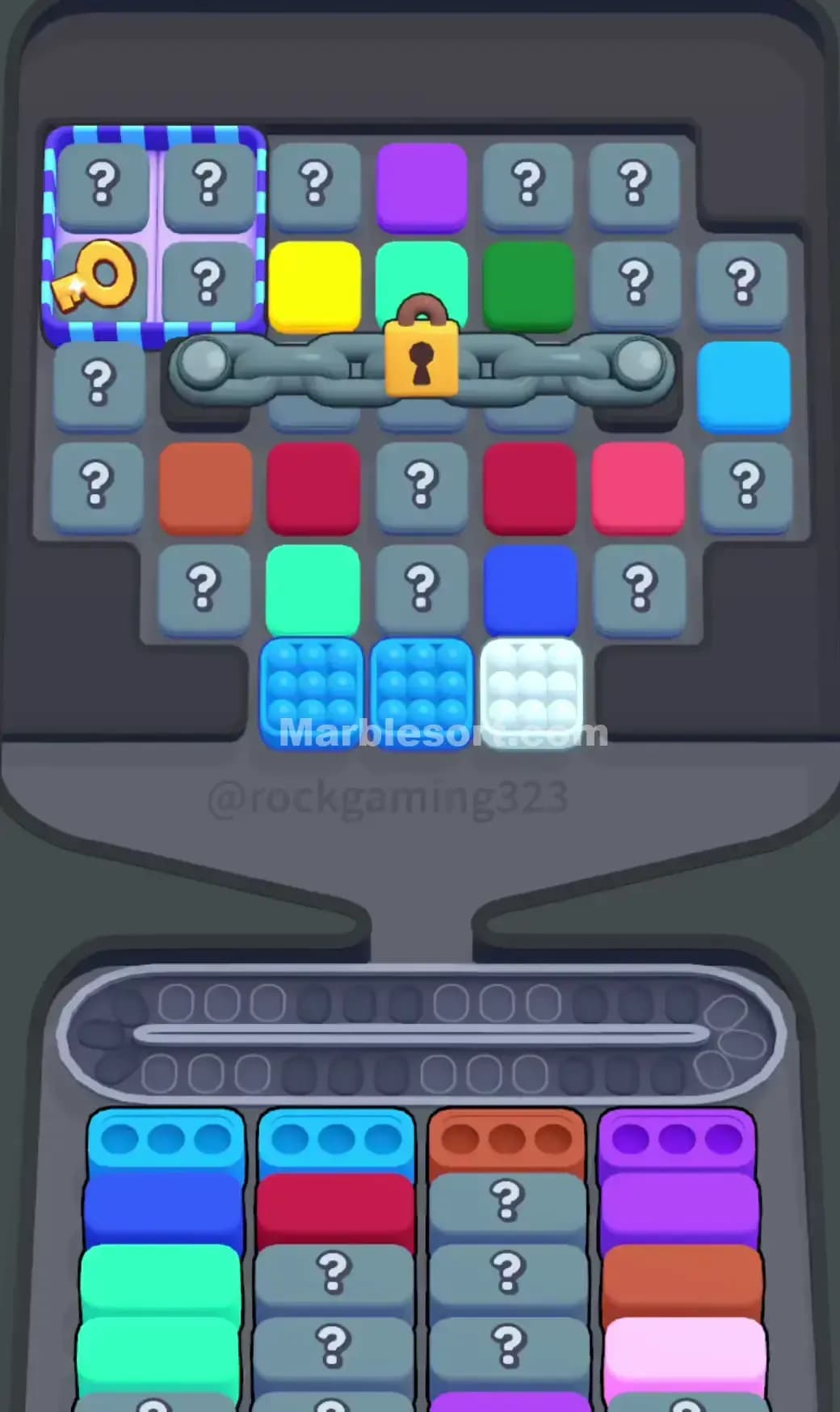 Marble Sort Level 234 Screenshot