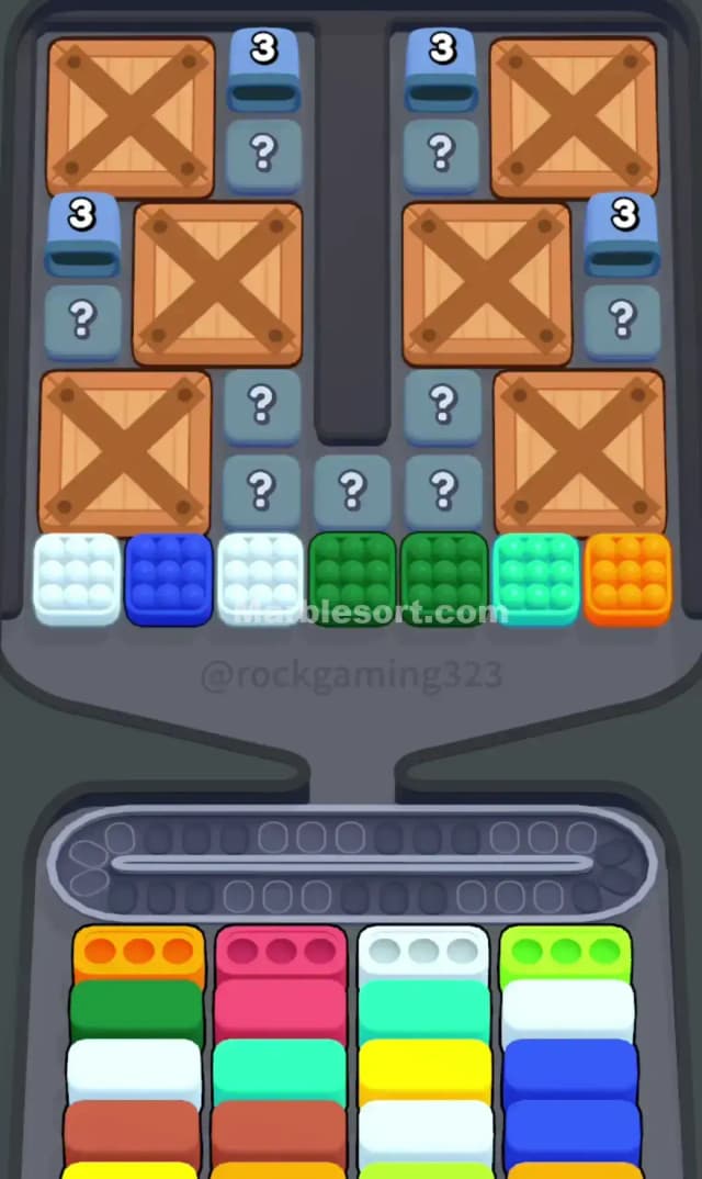 Marble Sort Level 274 Gameplay