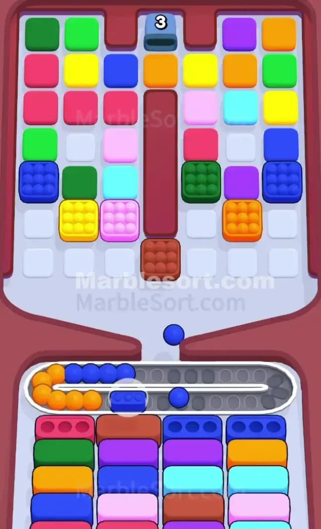 Marble Sort Level 379 Solution 1