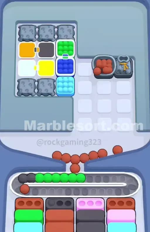 Marble Sort Level 235 Solution 1