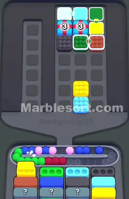 Marble Sort Level 214 Solution 2