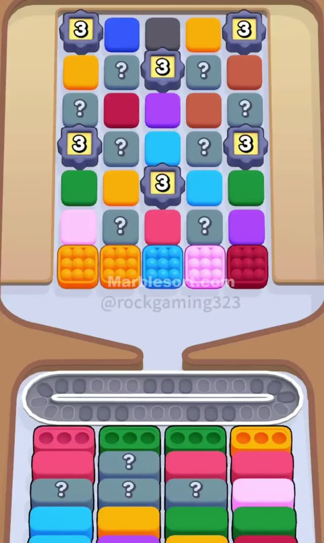Marble Sort Level 286 Gameplay