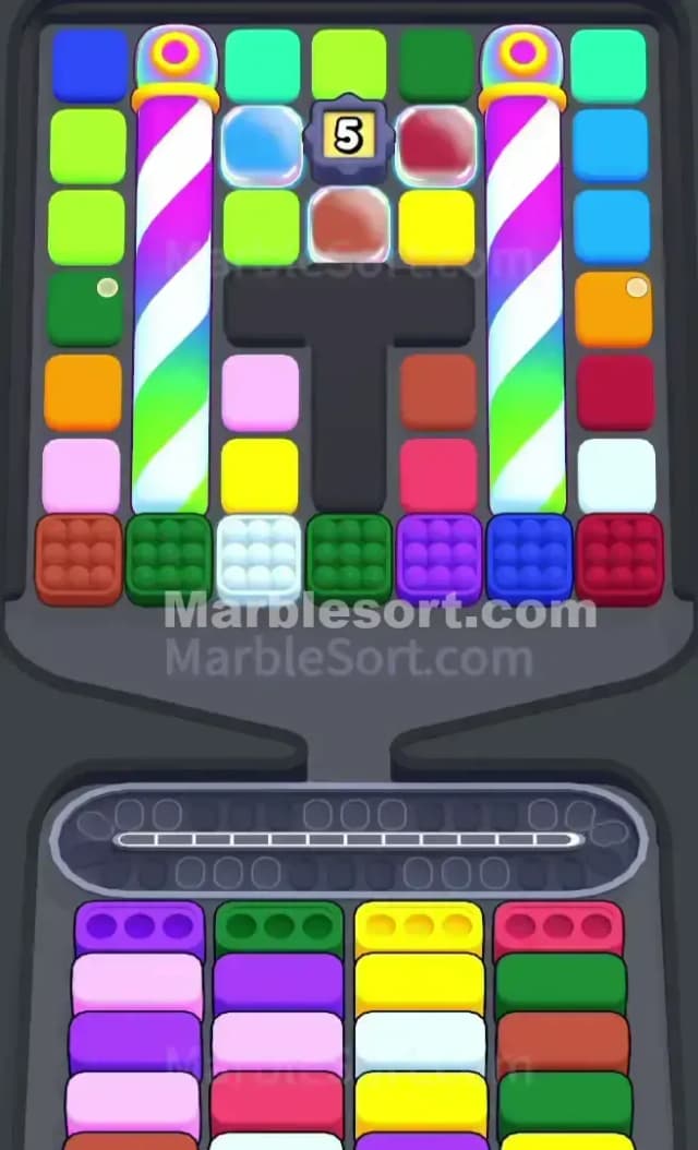 Marble Sort Level 780 Gameplay