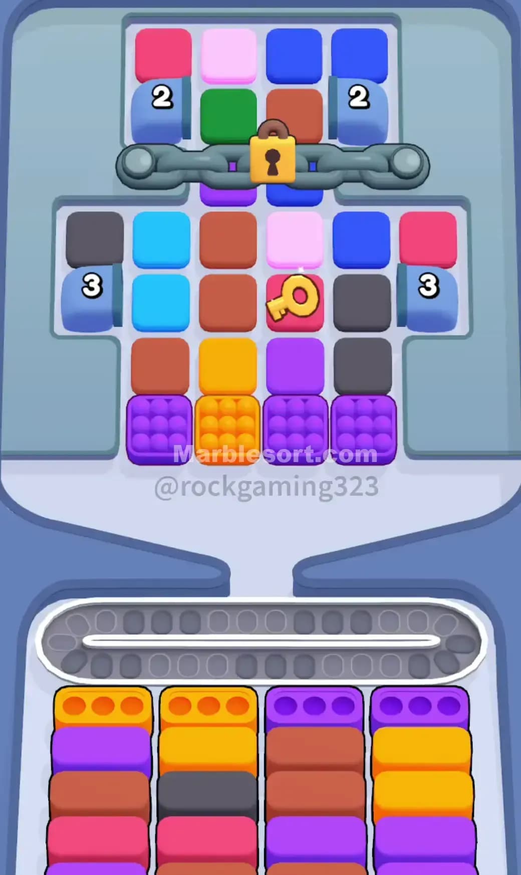 Marble Sort Level 395 Screenshot