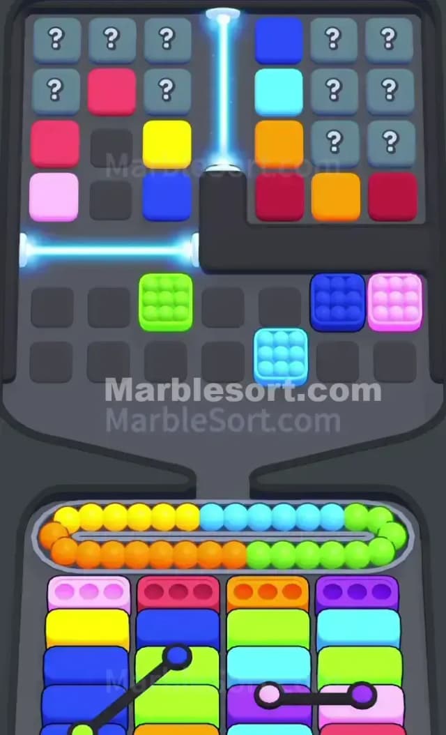 Marble Sort Level 744 Solution 1